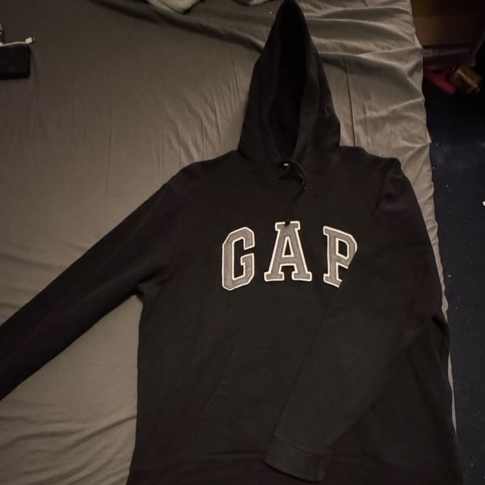Black Gap SweatShirt Grey Embroidered Logo XXL